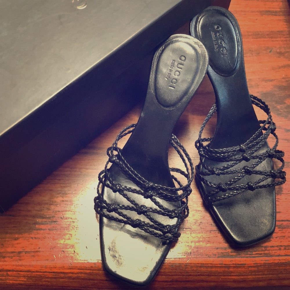 Gucci Leather Sandals